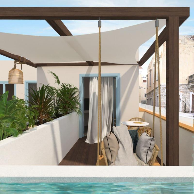Shapes Luxury Suites Ermupoli Zewnętrze zdjęcie